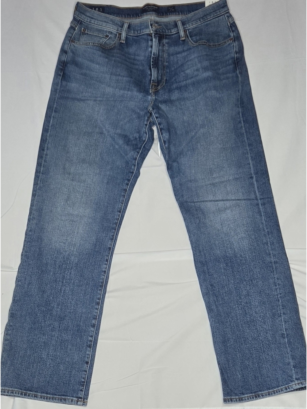 Lucky Brand 181 Relaxed Straight Jeans Men's 34x32 Dark Wash NWT